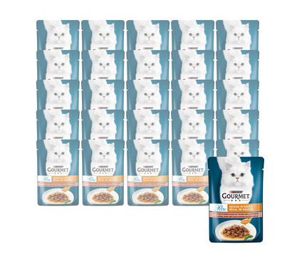 PURINA GOURMET™ Nassfutter Perle Genuss in Sauce, 26 x 85 g