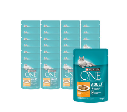 PURINA ONE® Nassfutter Adult, 26 x 85 g