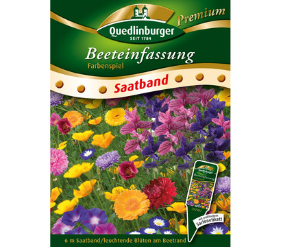 Quedlinburger Saatband Beeteinfassung 'Farbenspiel'