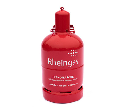 Rheingas Gasflasche, rot, 5 kg Füllung