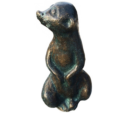 Rottenecker Bronze-Erdmännchen mittel, wasserspeiend