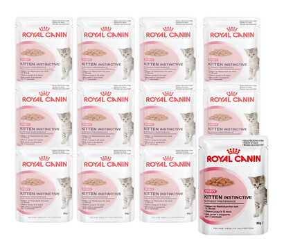 ROYAL CANIN® Nassfutter für Katzen Instinctive Kitten, 12 x 85 g