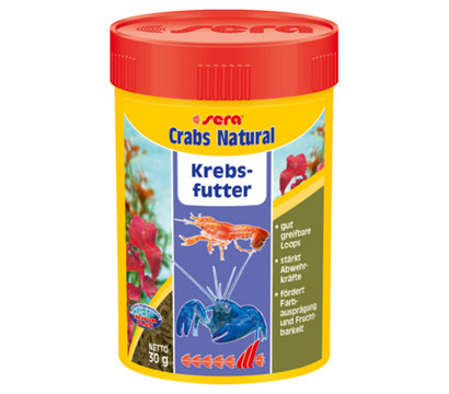 sera Crabs Natural Futter für Krebse, 100 ml