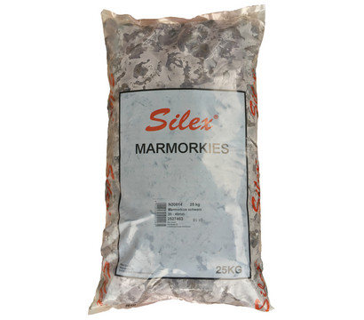 Silex Marmorkies schwarz, 20-40 mm, 25 kg
