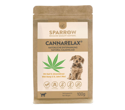 SPARROW Pet Ergänzungsfutter CannaRelax® für Hunde