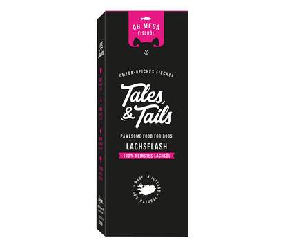 Tales & Tails Ergänzungsfutter Lachsöl Oh Mega, 240 ml