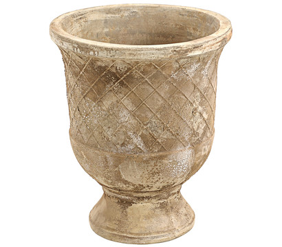 Terrakotta-Pokal Ferrara, rund, antik-terrakotta