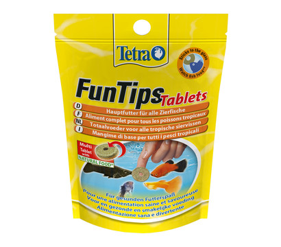 Tetra FunTips Tablets Futtertabletten, 20 Stück