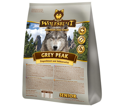 Wolfsblut Grey Peak Senior Ziege & Süsskartoffel, Trockenfutter