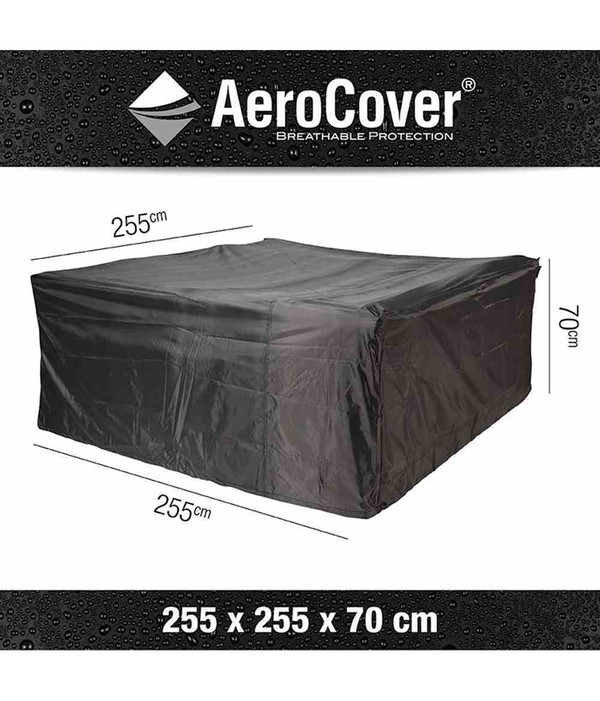 Aero Cover Loungesethülle quadratisch, 255x255x70 cm