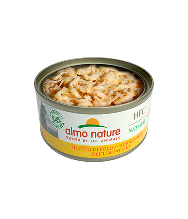 almo nature Nassfutter HFC Natural Hühnerfilet, 24 x 70 g