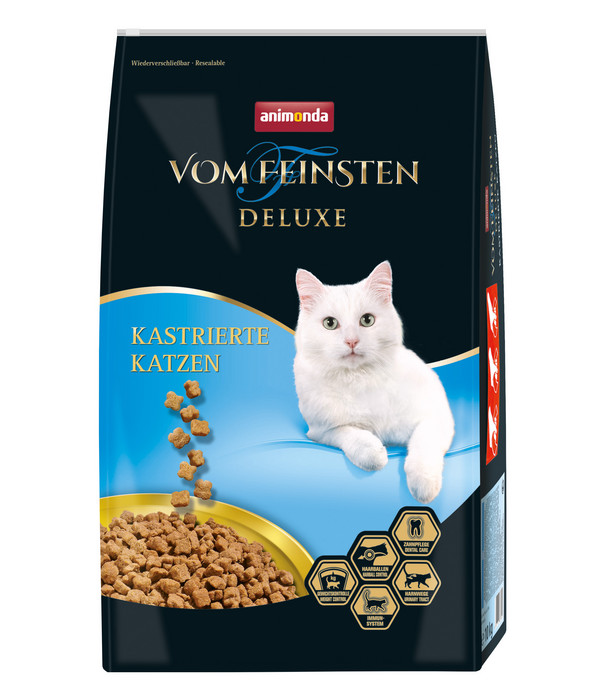 animonda VOM FEINSTEN Trockenfutter Deluxe kastrierte Katzen, 10 kg