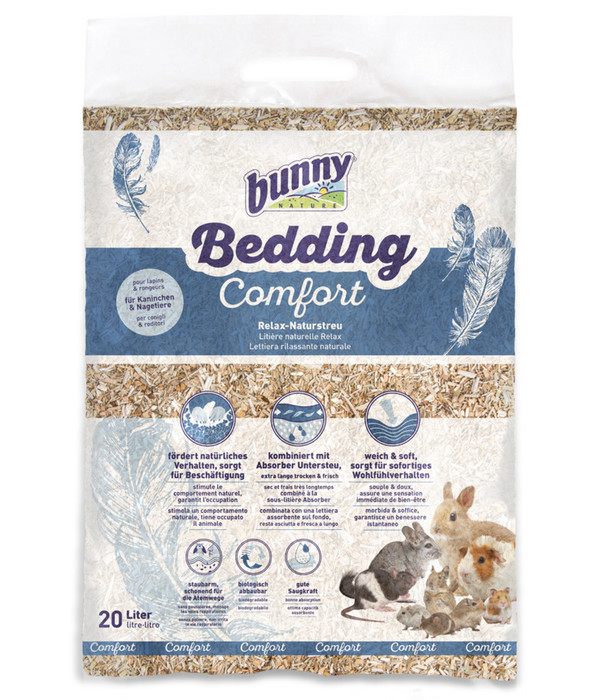 bunny® NATURE Einstreu Bedding Comfort, 20 l