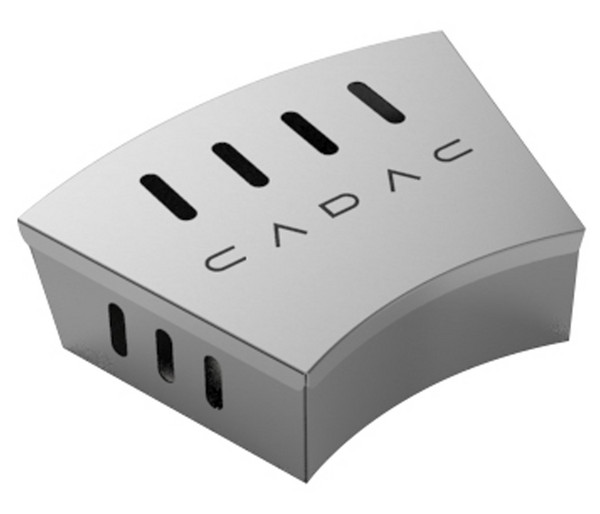 CADAC Mini Räucherbox, ca. B12,5/H3,5/T9,3 cm