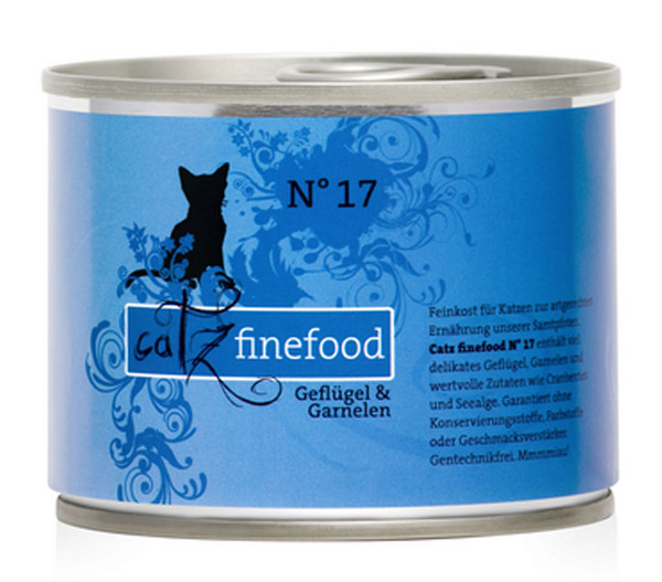 catz finefood Nassfutter für Katzen, 6 x 200 g