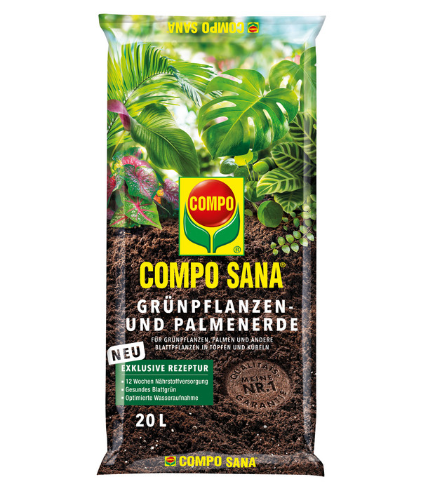 COMPO Komplett-Set Grünpflanzen-Pflege, 4-teilig