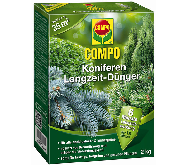 COMPO Koniferen Langzeit-Dünger, 2 kg