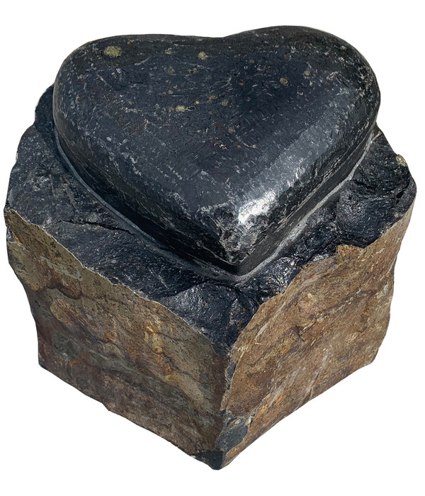 Dehner Basalt-Herz, ca. B22/H18/T22 cm