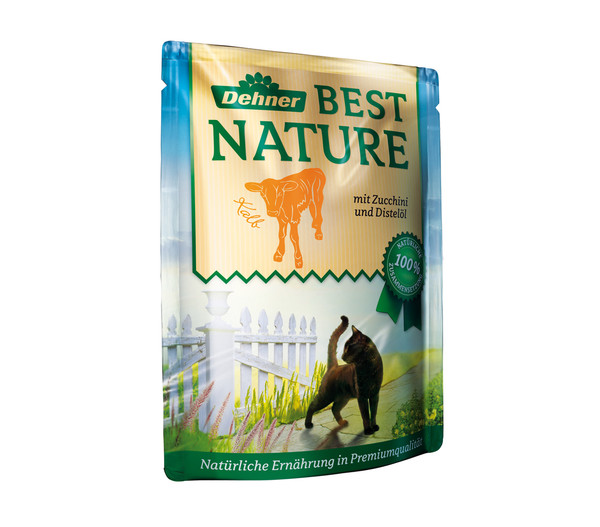 Dehner Best Nature Nassfutter Adult, Vorteilspack, 8 x 85 g