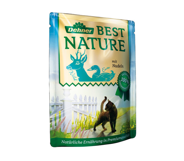 Dehner Best Nature Nassfutter Adult, Vorteilspack, 8 x 85 g