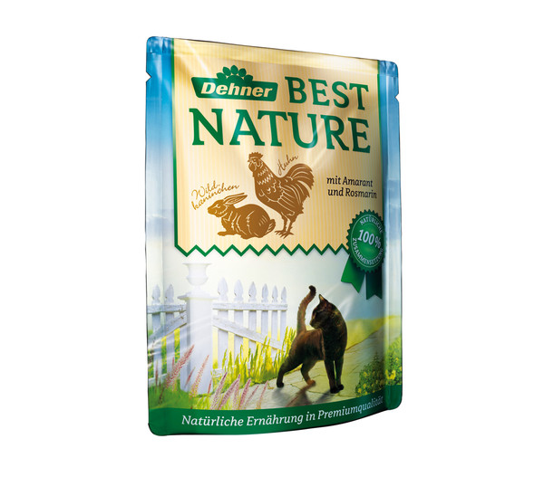 Dehner Best Nature Nassfutter Adult, Vorteilspack, 8x85 g