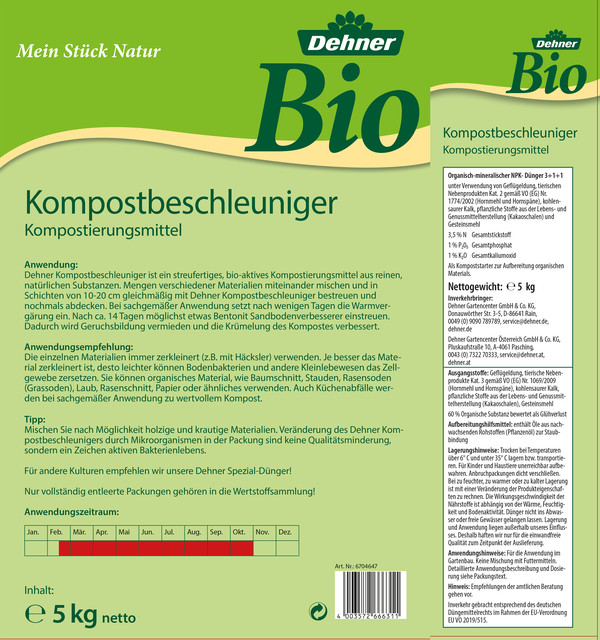 Dehner Bio Kompostbeschleuniger, 5 kg