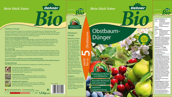 Dehner Bio Obstbaum-Dünger, 1,5 kg
