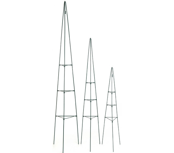 Dehner faltbare Stahl-Rankpyramide