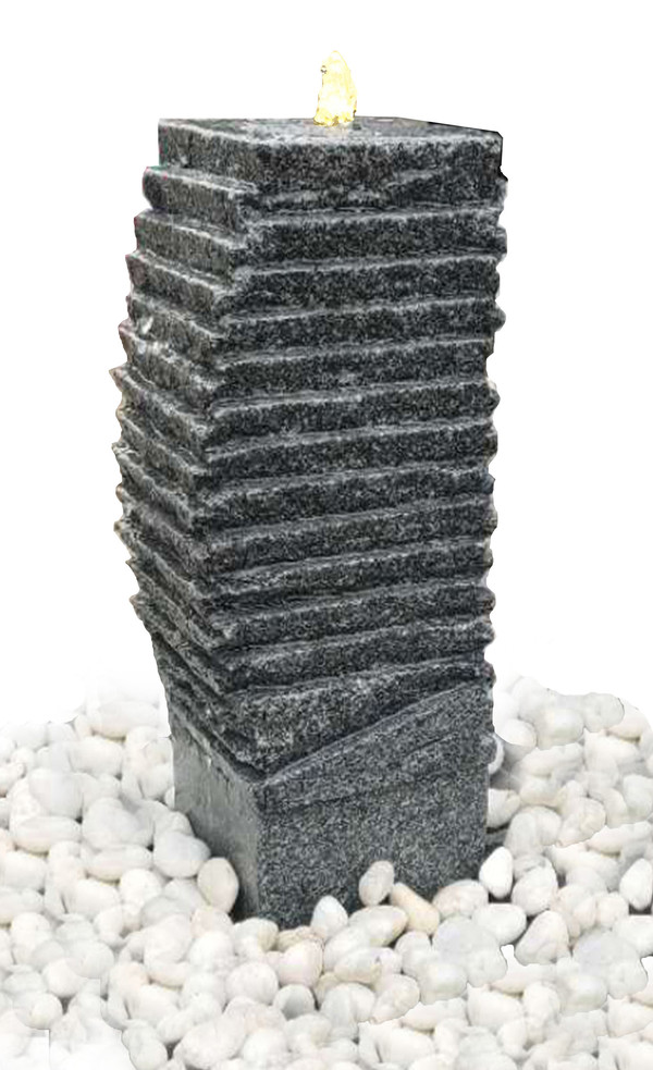 Dehner Granit-Gartenbrunnen Slap, ca. B32/H50/T28 cm