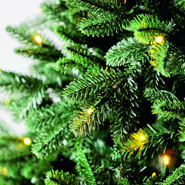 Dehner künstlicher LED-Weihnachtsbaum 'Alva', 240 cm