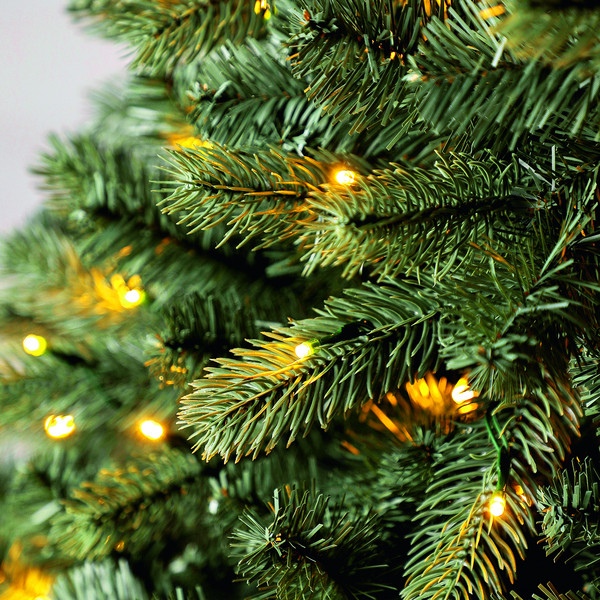 Dehner künstlicher LED-Weihnachtsbaum 'Finja', 240 cm