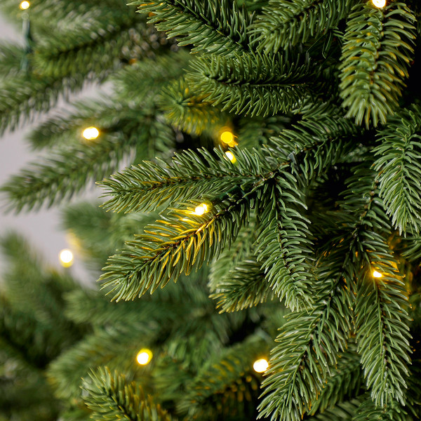 Dehner künstlicher LED-Weihnachtsbaum 'Lyra', 180 cm