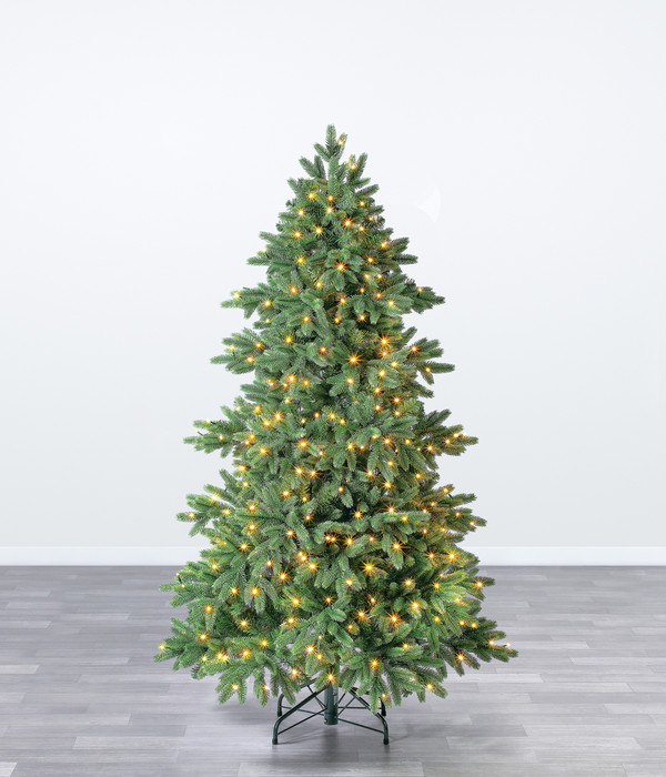 Dehner künstlicher LED-Weihnachtsbaum Lyra, ca. H180 cm