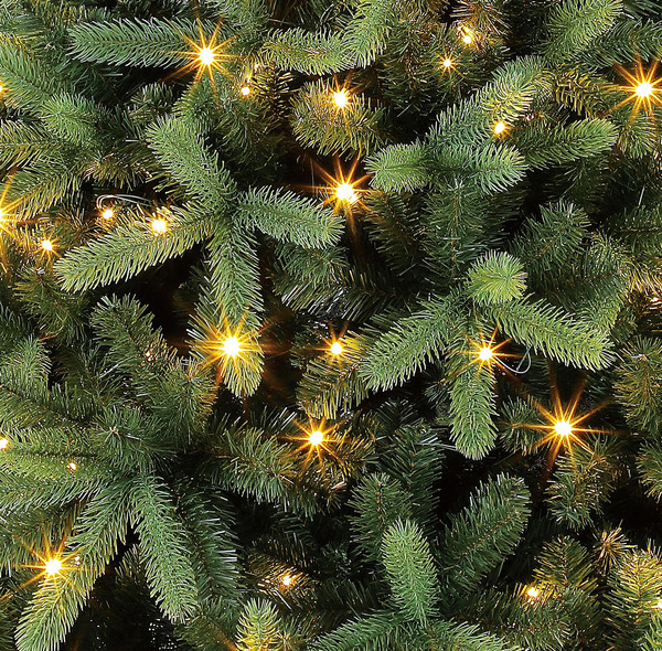 Dehner künstlicher LED-Weihnachtsbaum Stellan, ca. H210 cm