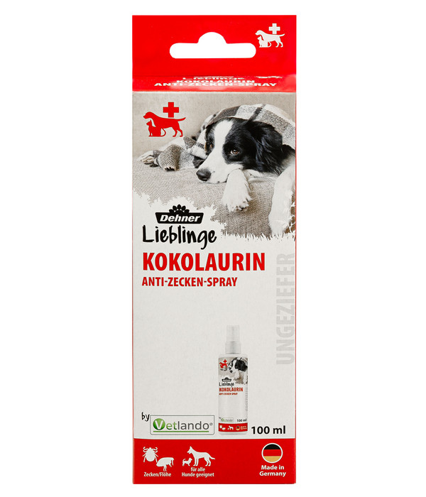 Dehner Lieblinge Kokolaurin Anti-Zecken-Spray Hund