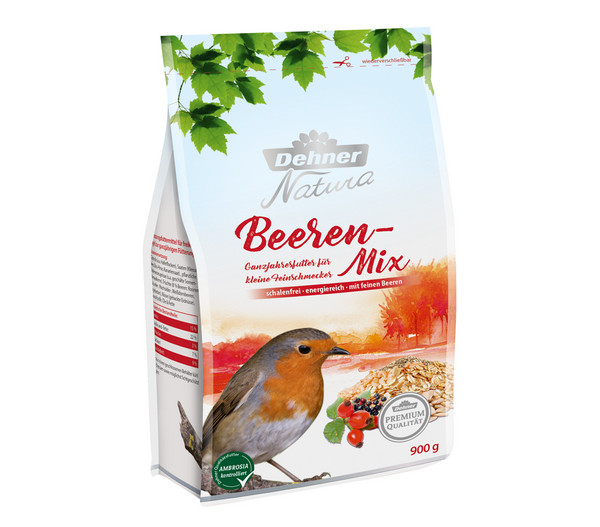 Dehner Natura Premium Ganzjahresfutter Beeren-Mix