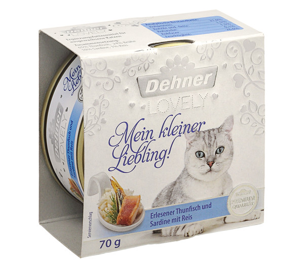 Dehner Premium Lovely Nassfutter für Katzen Mein kleiner Liebling!