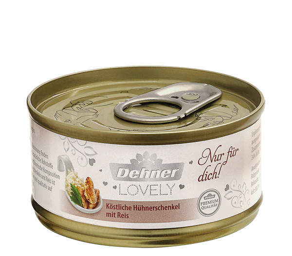 Dehner Premium Lovely Nassfutter für Katzen Nur für dich!