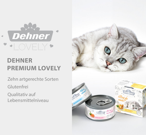 Dehner Premium Lovely Nassfutter in Gelee Hallo, mein Schatz!