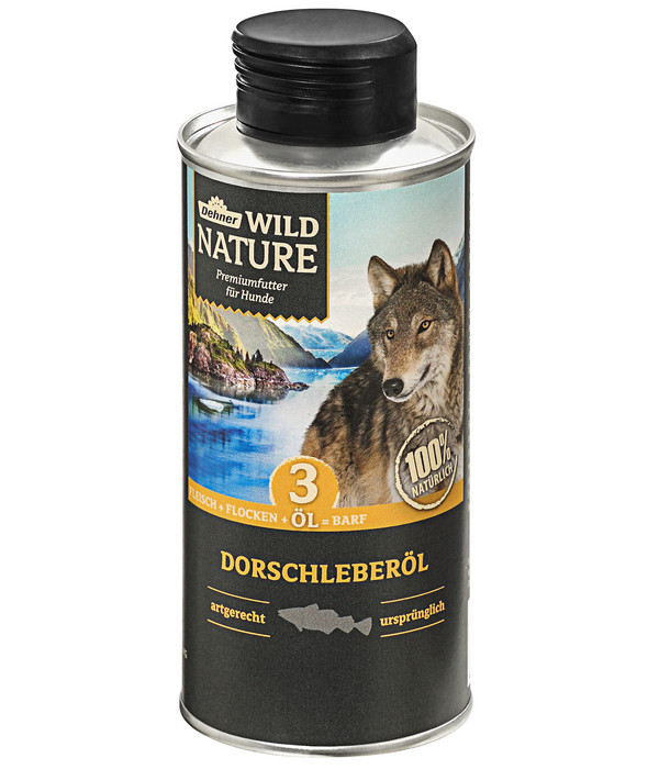 Dehner Wild Nature BARF-Ergänzungsfutter Dorschleberöl