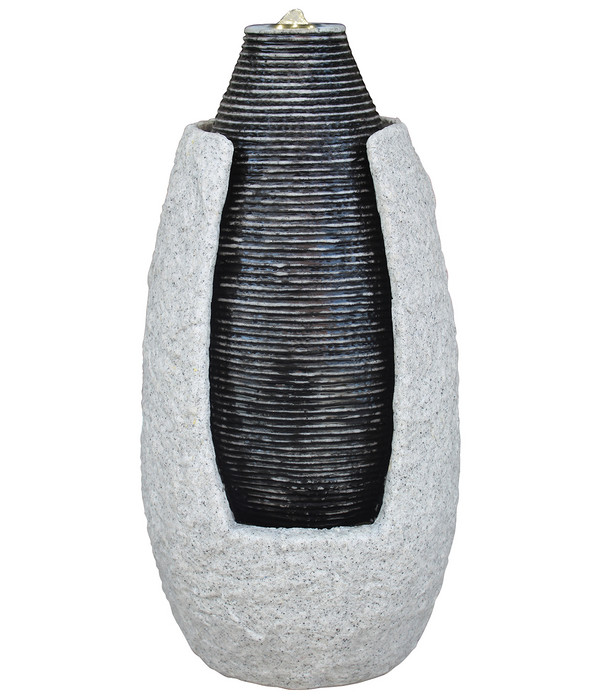 Dehner Zimmerbrunnen Nael mit LED-Beleuchtung, ca. H48 cm