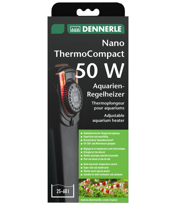 DENNERLE Aquarien-Regelheizer Nano ThermoCompact
