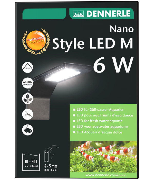 DENNERLE Aufsteckleuchte Nano Style LED M, 6 W