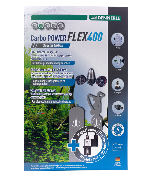 DENNERLE CO2 Pflanzendünge-Set CarboPOWER FLEX400 Special Edition