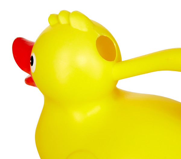 Esschert Kunststoff-Gießkanne Ente, gelb, 1,5 l