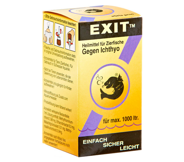 Exit Heilmittel für Zierfische, 20 ml
