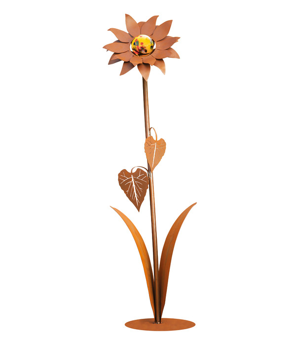 Ferrum Glasblume Sonnenblume, ca. H112 cm