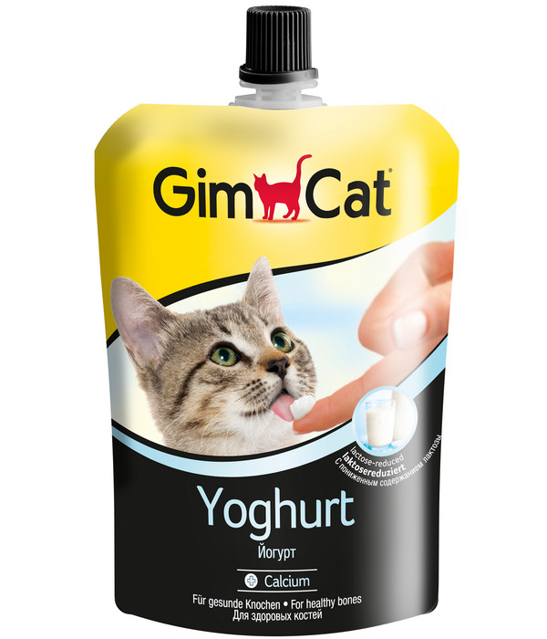 GimCat® Katzensnack Yoghurt für Katzen, 150g