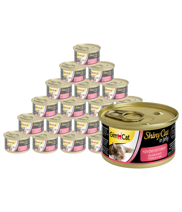 GimCat® Nassfutter für Katzen, 24 x 70 g