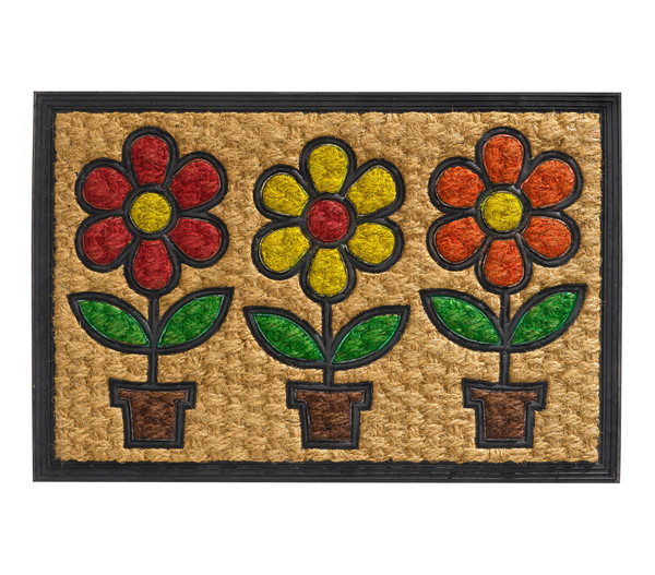 Hamat Fußmatte Flowerpots, 60 x 40 cm